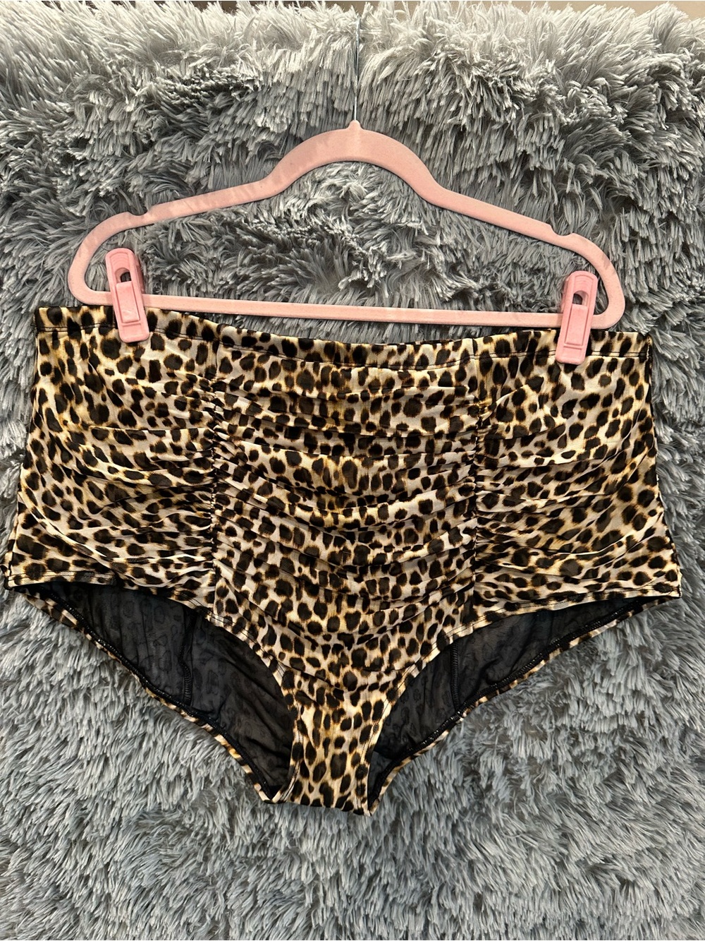 Women’s plus size high waisted swim suit bottoms